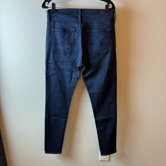 AG Farrah High Waist Skinny Jeans Blue Basin Denim Casual Women’s Size 30 - Picture 8 of 11
